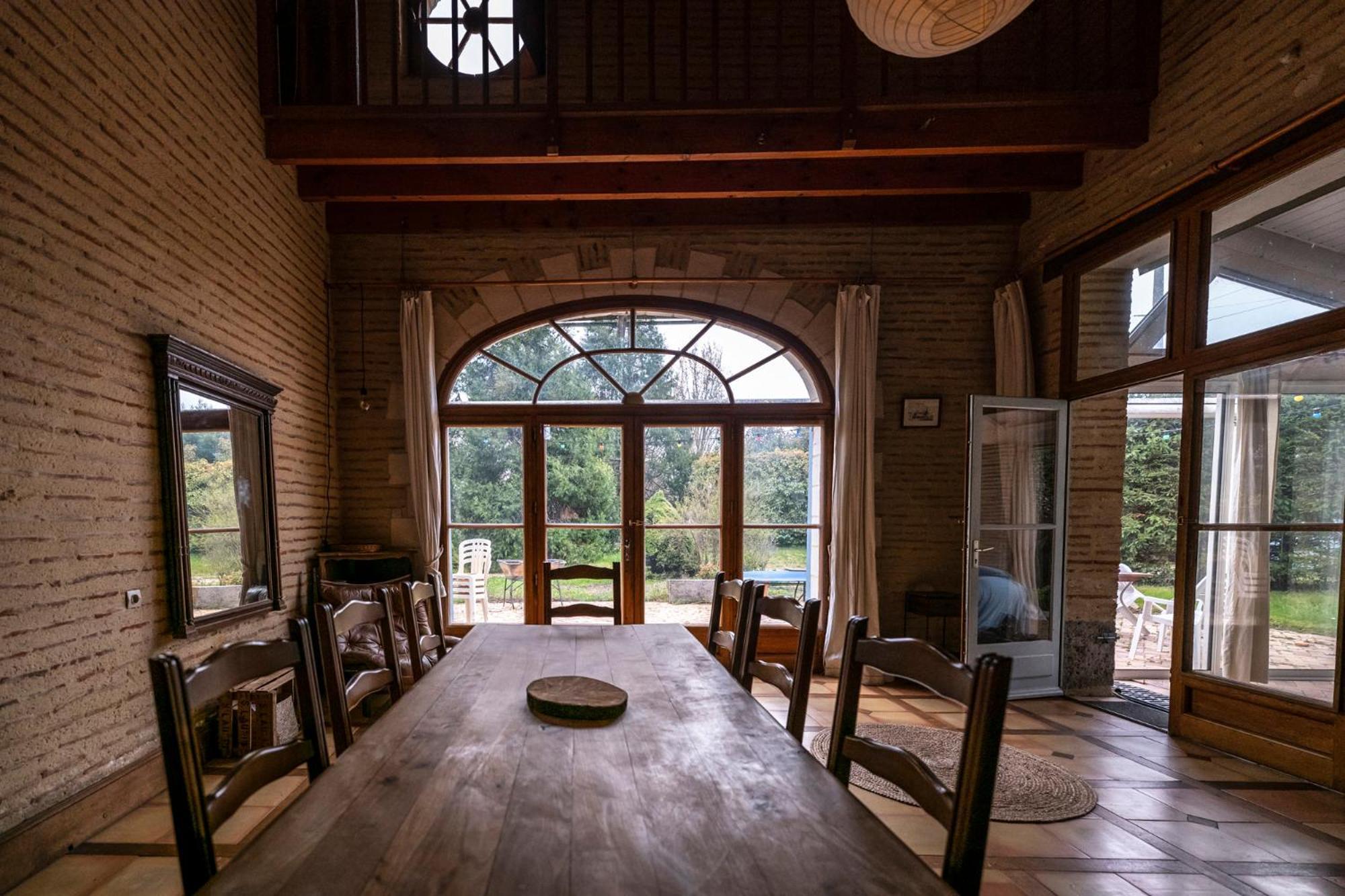 La Maison De L'Ecolieu Du Turc - Piscine Partagee Le Mas-dʼAgenais 외부 사진