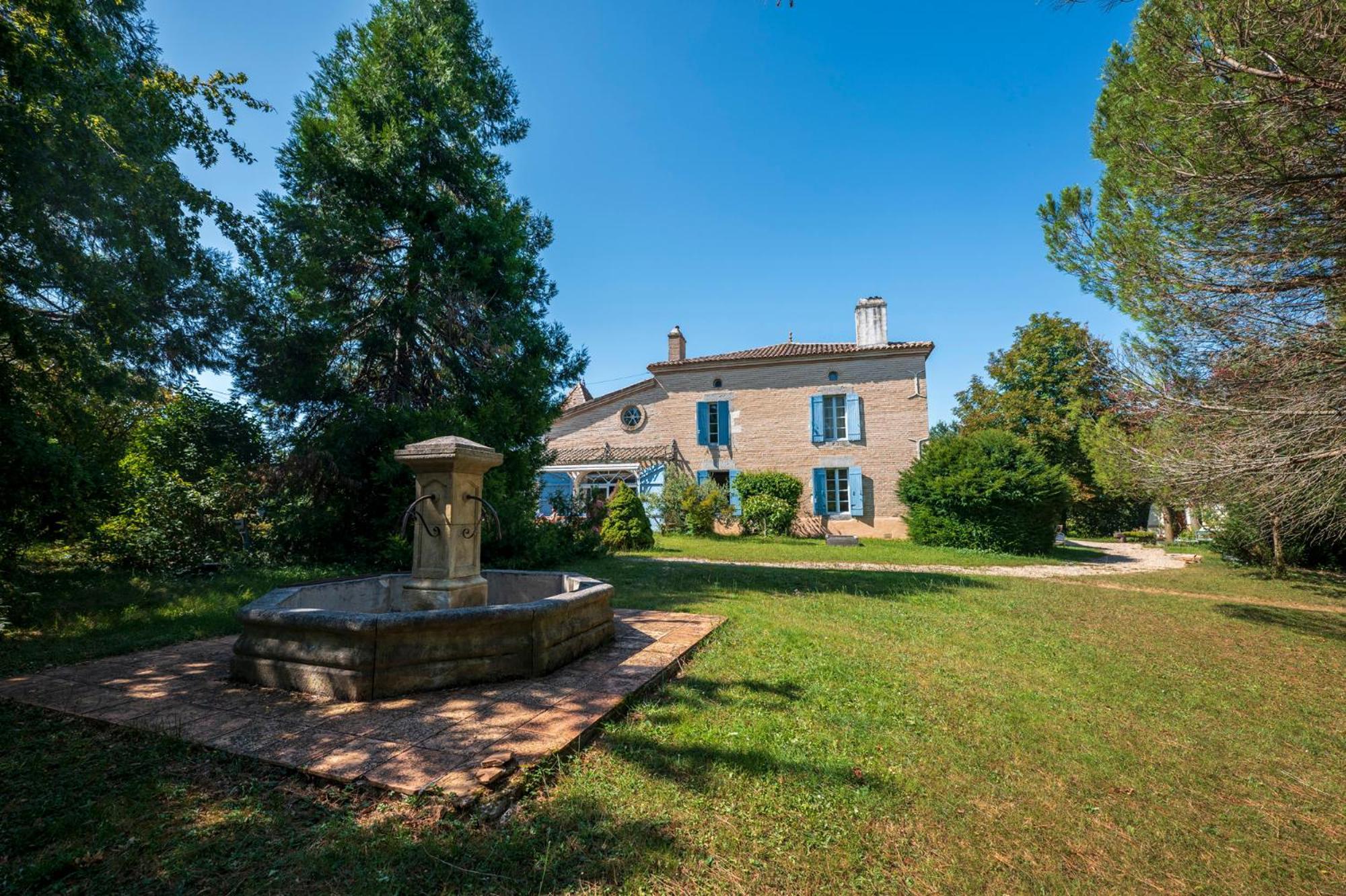 La Maison De L'Ecolieu Du Turc - Piscine Partagee Le Mas-dʼAgenais 외부 사진